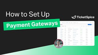 How to set up your Payment Gateway with TicketSpice screenshot 1