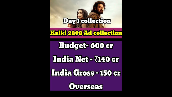 Kalki 2898 AD box office collection | Kalki 2898 AD Day 1 collection | Prabhas
