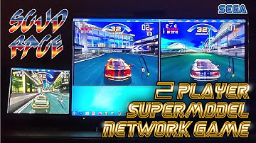 Scud Race: Beginner Night - 2 Player Supermodel Network Game