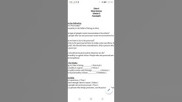 Class 6 Moral Science Chapter 3 All notes.