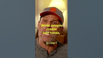Good Times Create Weak People - Tony Robbins