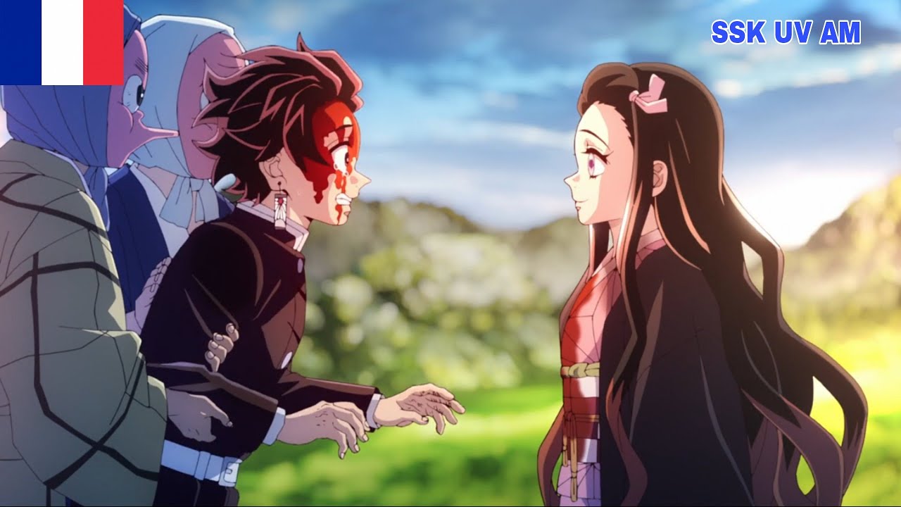 nezuko peut parler et marcher sous le soleil ☀ en 🇫🇷 VF 🇫🇷 : demon