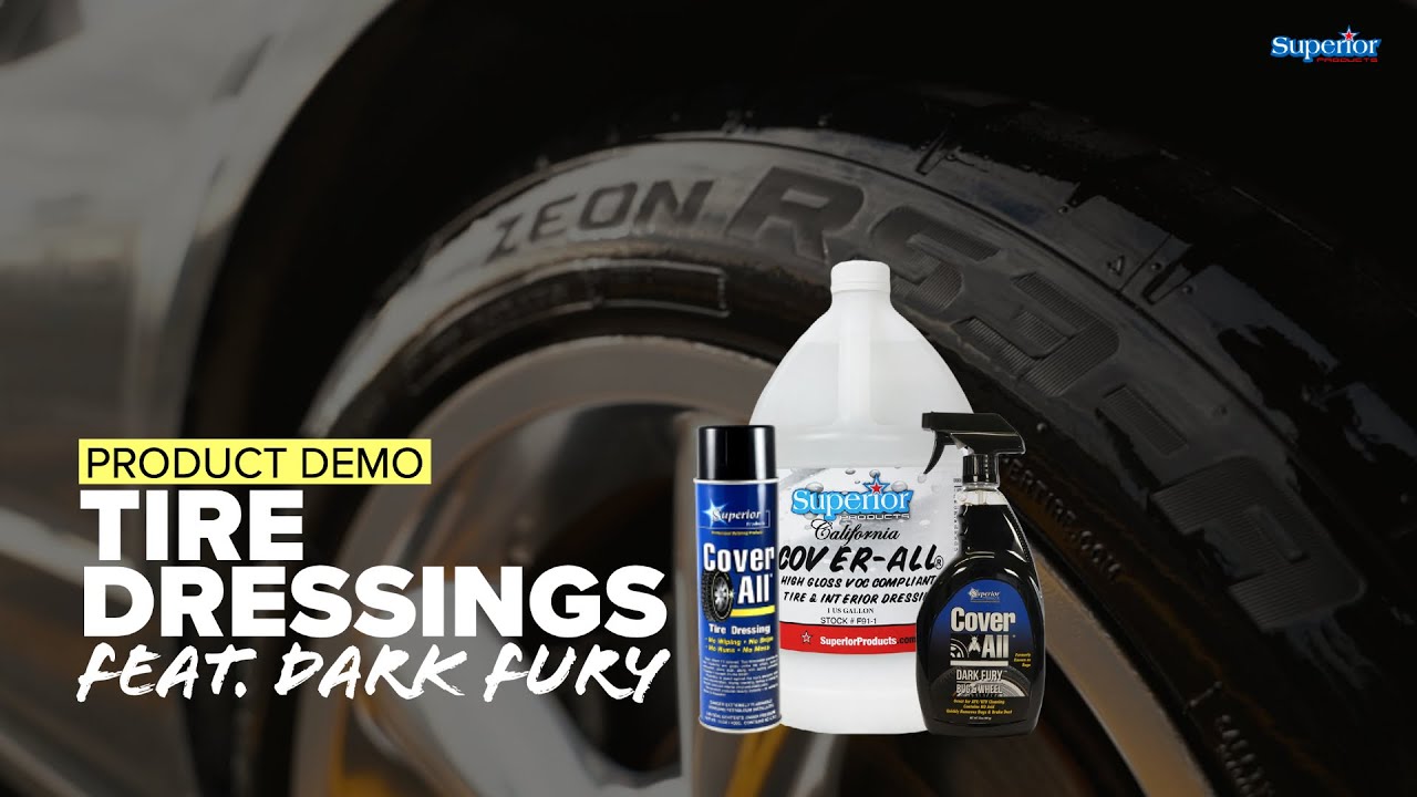 Product Demo, Cover All Tire Dressing Feat. Dark Fury