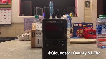 Unication G4/G5 Pager scanning the Gloucester county P25 P2 public safety System