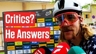 Why Quinn Simmons Won't Change His Attacking Style: Tour de France 2025