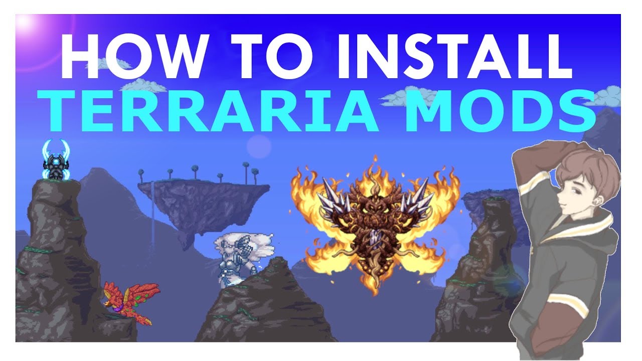 how to install tmodloader for terraria gog