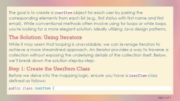 Efficiently Mapping Lists to Objects in Java without For Loops