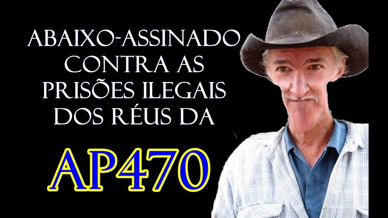 Manifesto Contra As Pris es Ilegais Dos R us Da AP470 YouTube