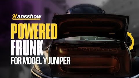 Installing the Hansshow Powered Frunk on My Model Y Juniper | Full DIY Guide + Honest Results