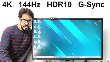 Acer Predator CG437K 43” 4K Gaming Monitor Review - 144Hz, HDR10, NVIDIA G-Sync