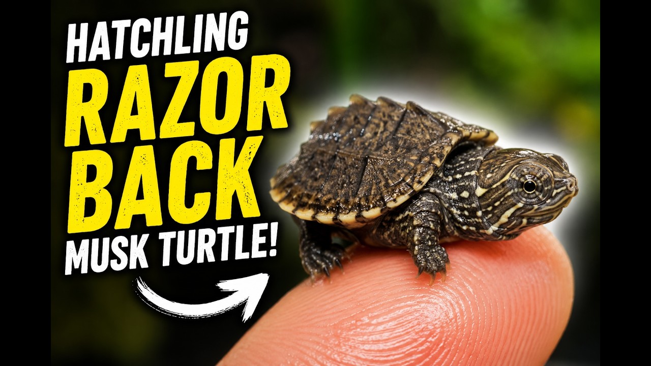 Musk Turtle Tank Build & Care