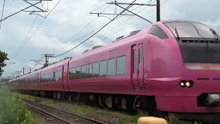 【代走】E653系1000番台U107編成 快速新潟行き(3481M)@2022.8.15