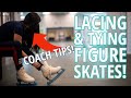 How to Tie Figure Skates: EDEA, Jackson, Riedell, Risport - Pro Tips for Lacing Ice Skates!