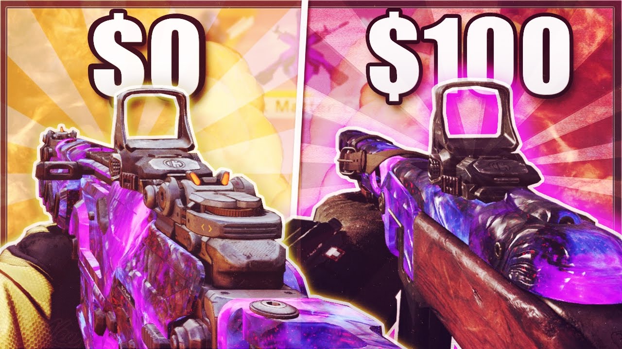$100 DLC WEAPON VS. $0 DARK MATTER DLC WEAPON!! 😱 IS THE NEW DLC GUN OVERPOWERED!? (BO3 DLC WEAPONS)