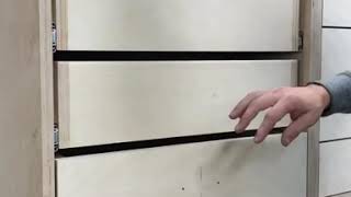 How to attach drawer faces with the Kreg Cabinet Hardware Jig