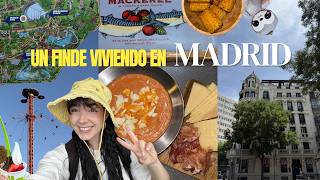 Vuelvo a vivir en Madrid ☀️ y nos vamos al Parque de atracciones 🎢 ! EN CASA Y CON RUTINA 🫂