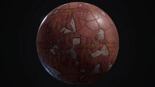 Broken Plaster from FlippedNormals tutorial course by Emiel (FastTrackTutorials)