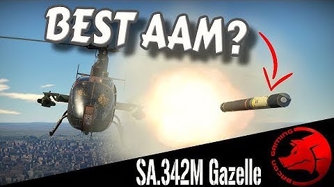 BEST AAM INGAME? - SA.342M Gazelle & Mistral AAM - War Thunder Heli AB & Ground RB