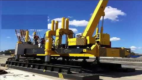 Máy Ép Cọc Robot/ Hydraulic Piling Machine