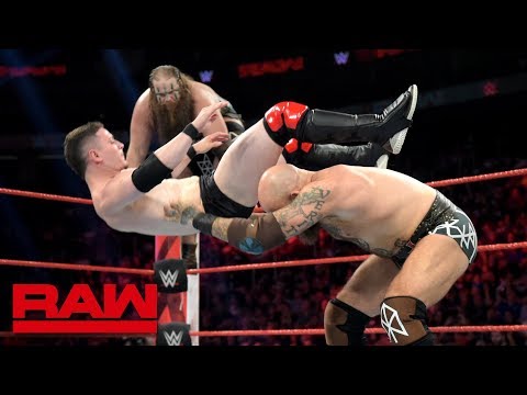 The Viking Raiders vs. Colin & Devin Justin: Raw, July 8, 2019