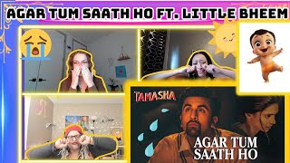 AGAR TUM SAATH HO ft. LITTLE BHEEM😊| Ranbir Kapoor| Deepika Padukone|Alka Yagnik| AR Rehman| TAMASHA