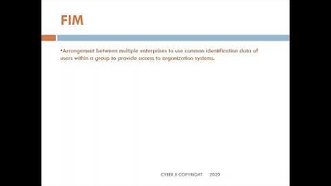 CISA: DOMAIN 5 PART 15 PART L IDENTITY AND ACCESS MANAGEMENT