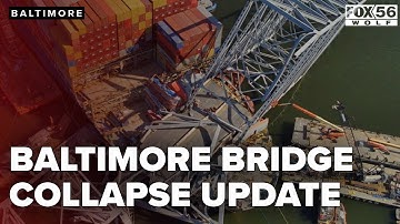 NTSB to provide update on Francis Scott Key Bridge collapse investigation