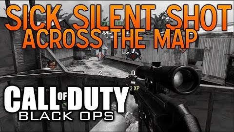 BO1 ~ Sick Across the Map Killcam on Firing Range (Over the Wall)