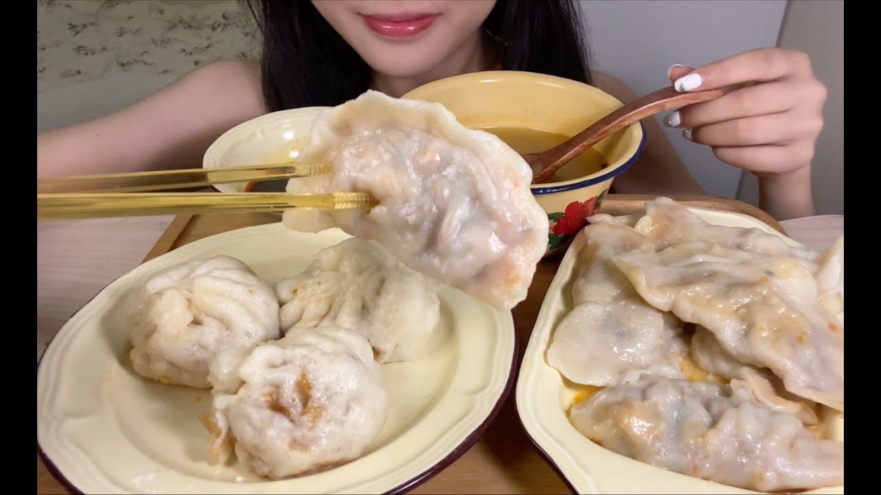 Three Fresh Fillings Buns (Jiangxi Style) | Big Dumplings (Thick Skin Version)