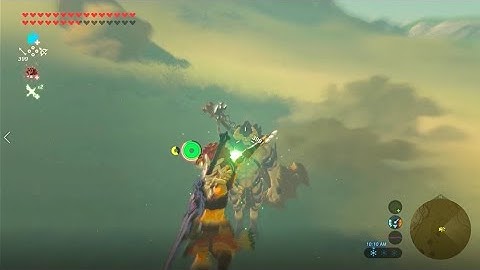 How to go into bullet time ANYWHERE!! in botw.