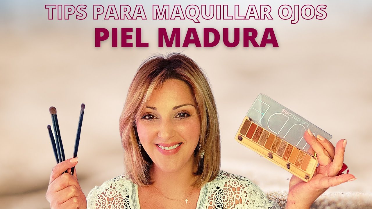 Fácil❤️ MAQUILLAJE de OJOS para pieles MADURAS ▶️Párpados caídos. TIPS de Estilista.
