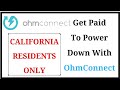 Get Paid To Power Down With OhmConnect