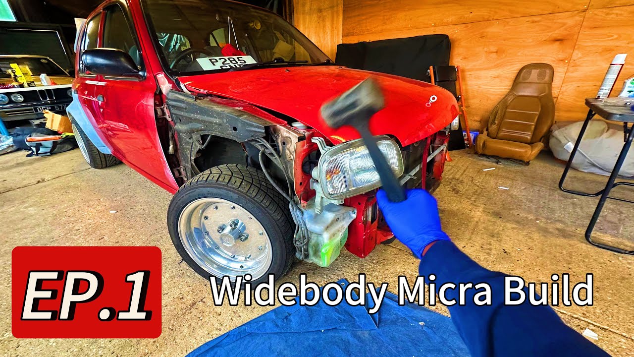 Widebody K11 micra build episode 1