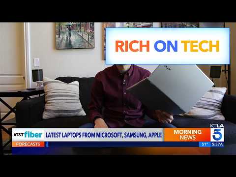 A look at latest laptops from Microsoft, Samsung, Apple & more
