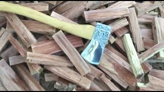 Using My Good Of The Land Axe, And Some Boudin