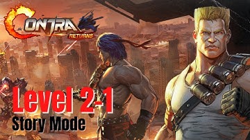 Contra Returns, Story Mode 2-1