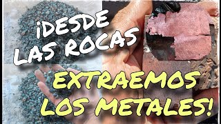 Como extraer los metales de un mineral