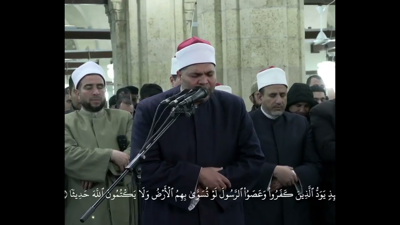 قراءة محبرة لسورة النساء من الشيخ محمد سالم عامر برواية الإمام ابن وردان عن الإمام أبي جعفر