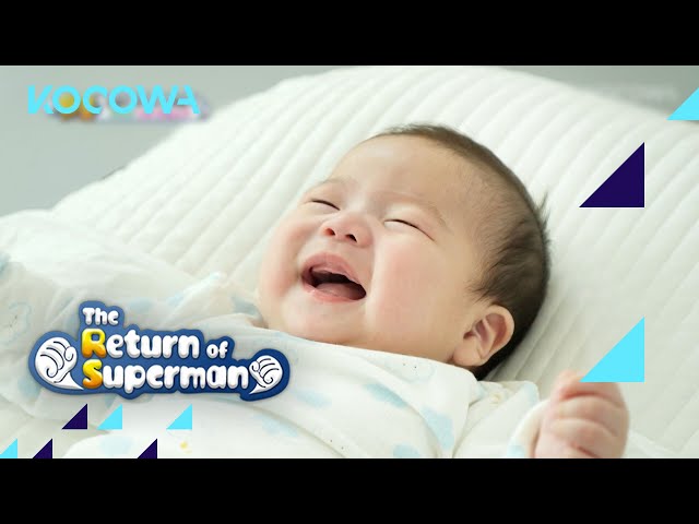 These baby giggles are contagious! | The Return of Superman Ep 467 | KOCOWA+ | [ENG SUB] class=