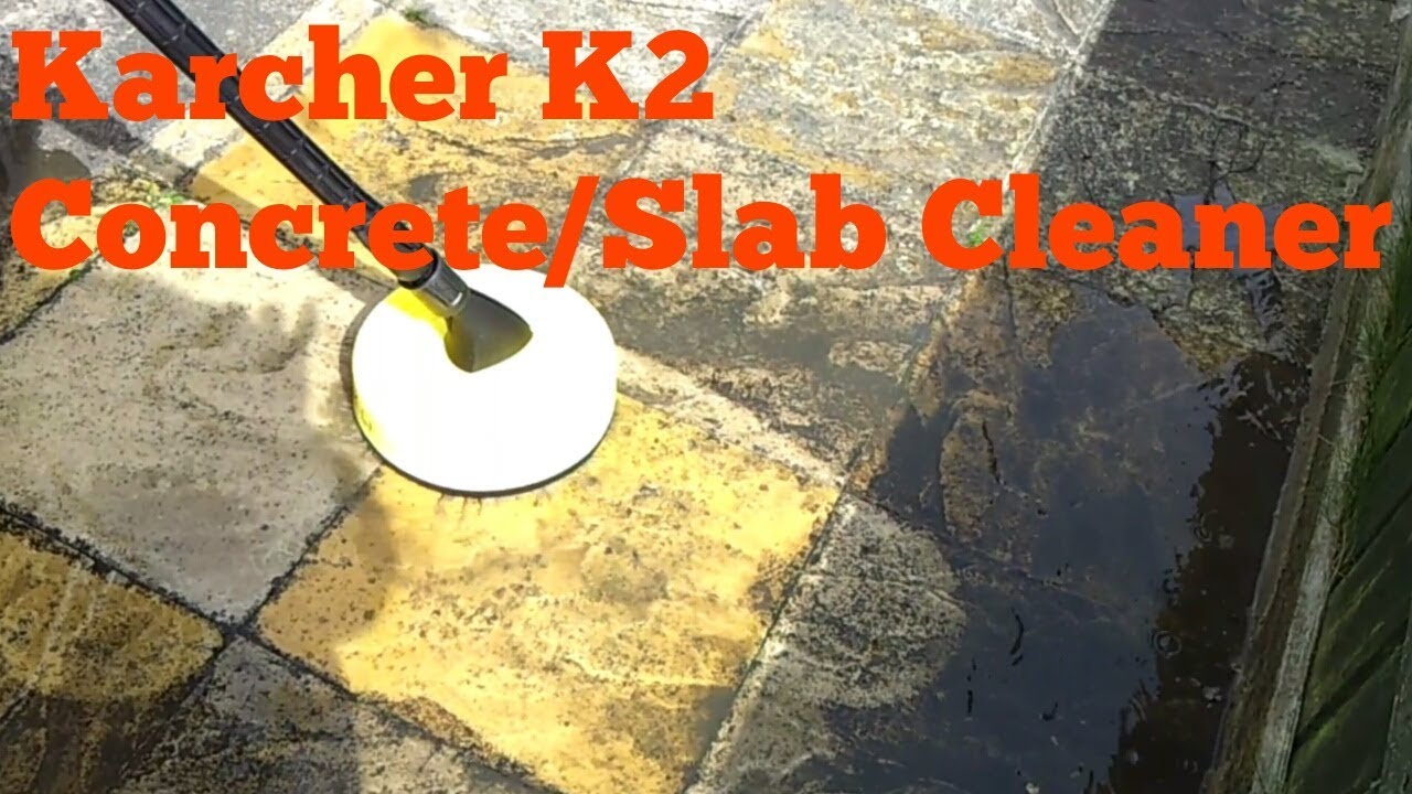 Karcher K2 Jet Washer Slabs/Concrete Cleaner YouTube