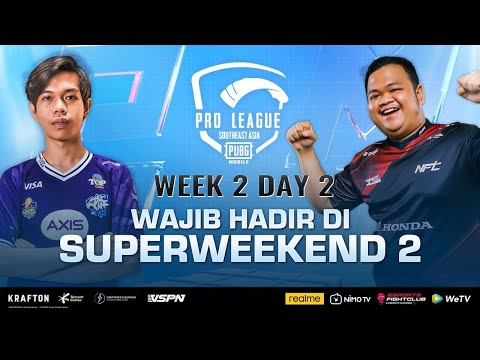 PMPL SEA Championship S4 | Week 2 Day 2 | WAJIB HADIR DI SUPERWEEKEND 2!
