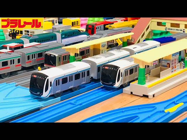 東急　TOKYU CORPORATION レール　コレクション30年以上前の品物 Plarail] Is the round-trip chassis compatible with the Tokyu