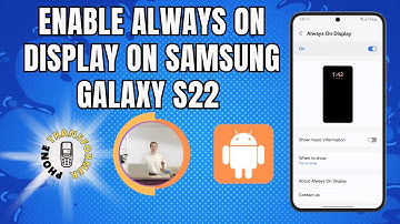 How to Enable Always On Display on Samsung Galaxy S22 - Detailed Tutorial in 2025