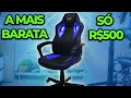 CADEIRA GAMER BARATA DE R$500, PRESTA MESMO? ANÁLISE CADEIRA HANZO