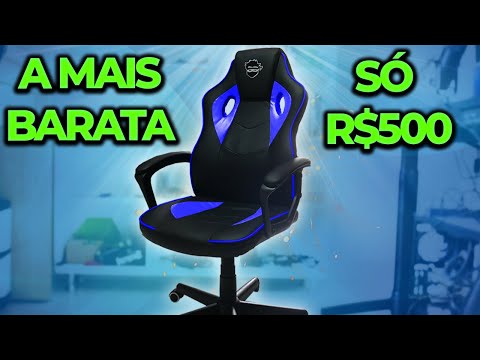 CADEIRA GAMER BARATA DE R$500, PRESTA MESMO? ANÁLISE CADEIRA HANZO