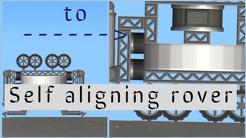 [ SFS ] Space flight simulator | self stabilizing moon rover sfs rover #sfs #sfsrover #sfsmoonrover