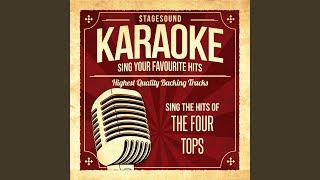 Video thumbnail of "Stagesound Karaoke - Baby I Need Your Loving (Originally Performed By The Four Tops) (Karaoke Version)"