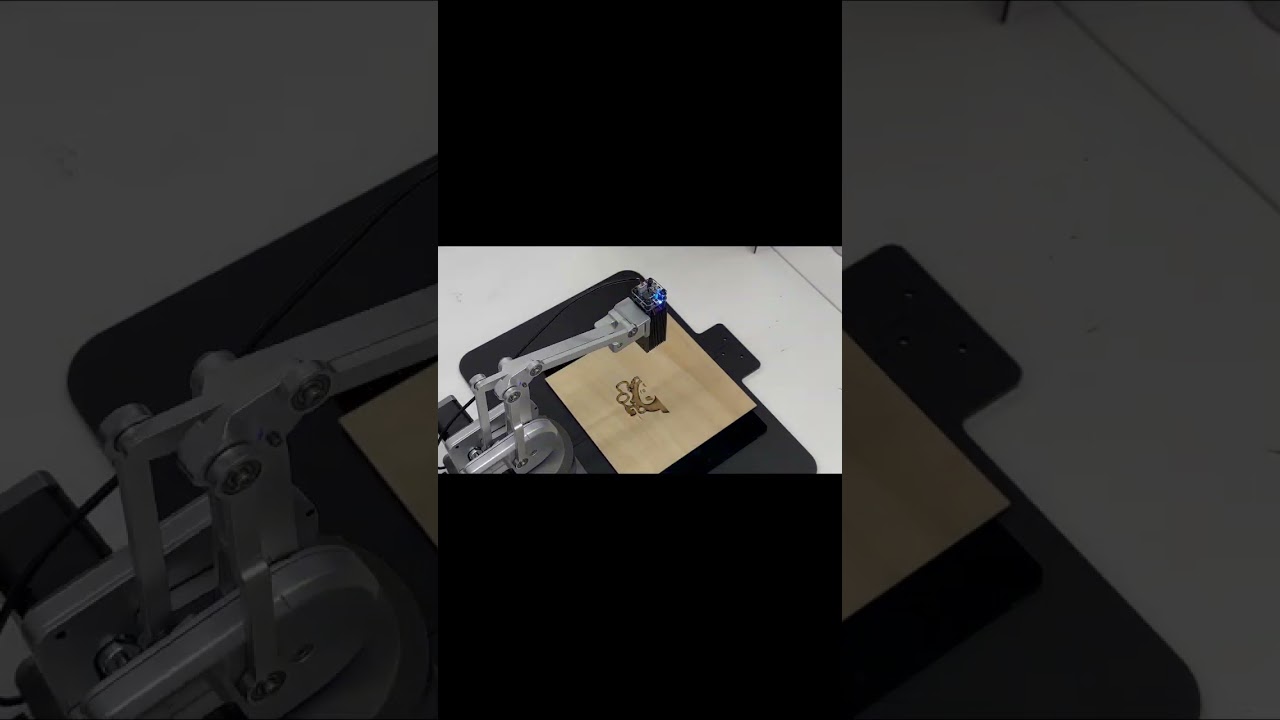 ultraArm P340 | Design the image you want to make through laser engraving