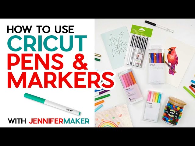 How to Insert & Choose Cricut Pens & Markers + Tips & Tricks
