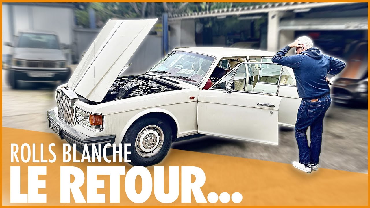 LA ROLLS BLANCHE A UN PROBLEME ? ? Aidez nous !!